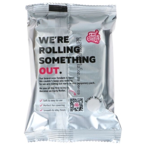 Rollfondant Bright White