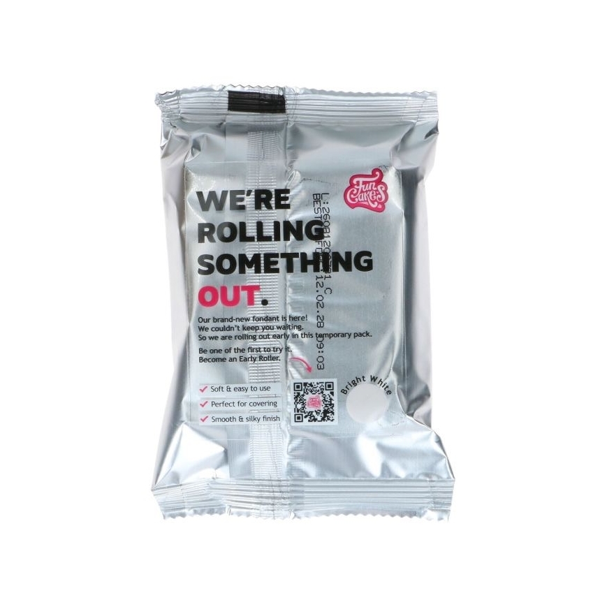 Rollfondant Bright White