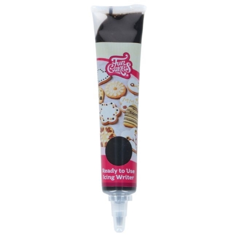 READY TO USE ICING WRITER DUNKLE  SCHOKOLADE 25G