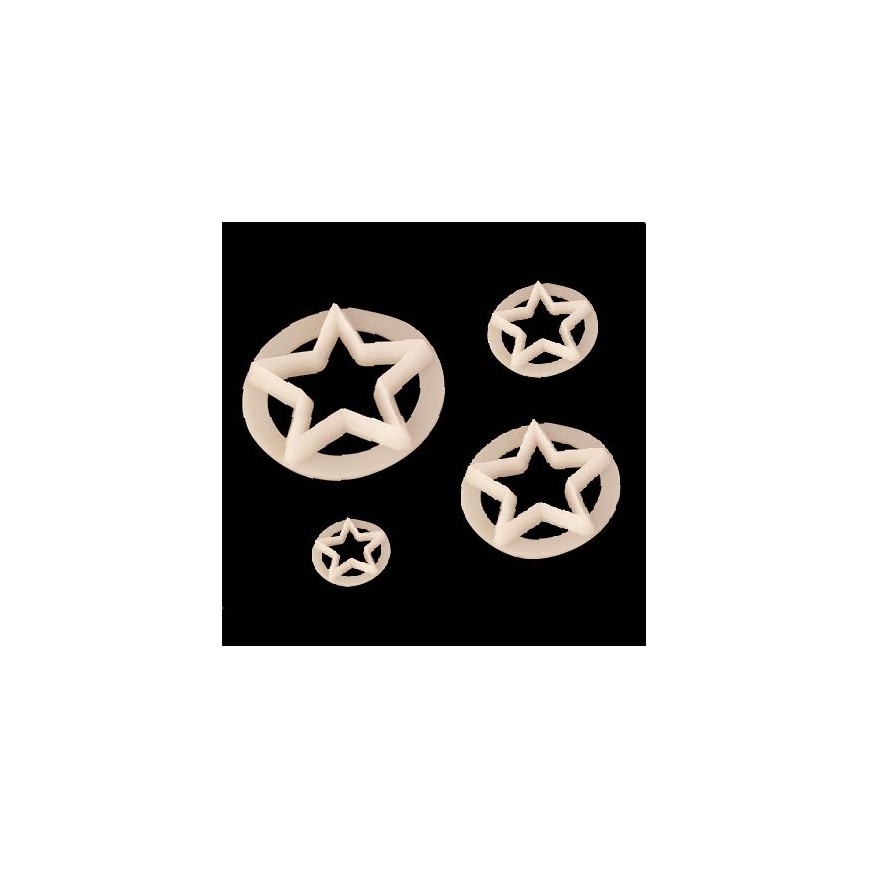 Ausstecher Sterne 4er Set