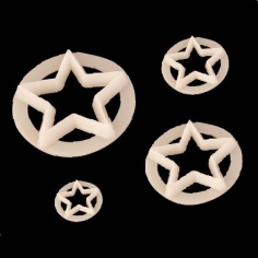 Ausstecher Sterne 4er Set
