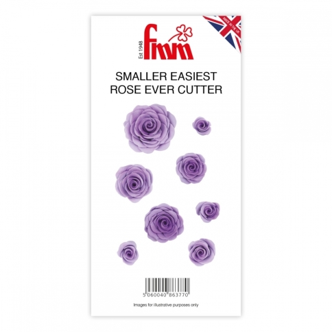 The smallest Easiest Rose ever Ausstecher 2er Set