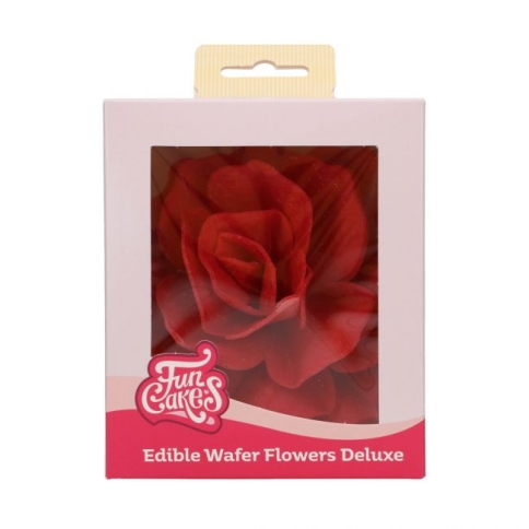 Esspapier Blume - Rose rot