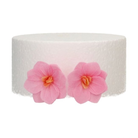 Esspapier Blumen - Hortensien rosa