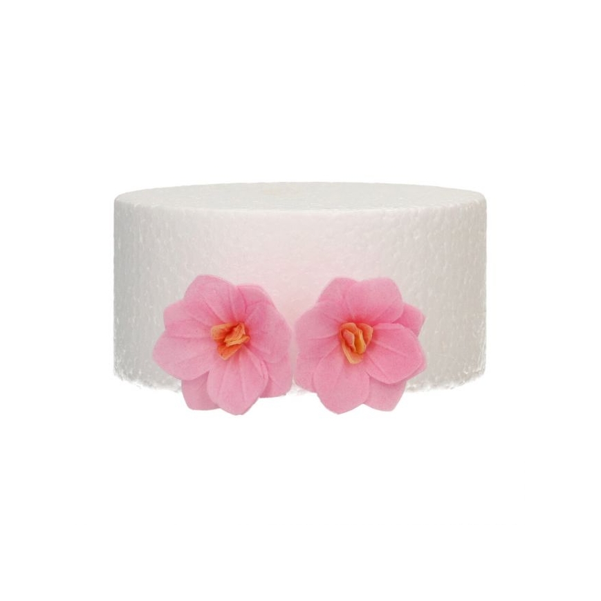 Esspapier Blumen - Hortensien rosa