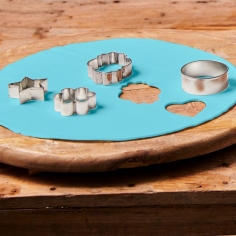 Fondantdecke Baby Blue