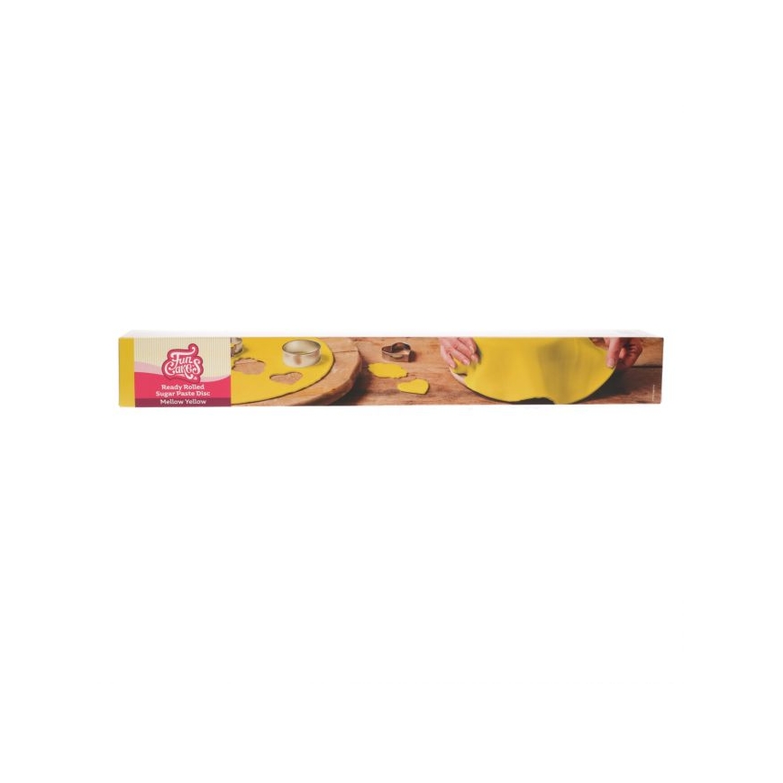 Fondantdecke Mellow Yellow