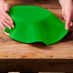 Fondantdecke Spring Green