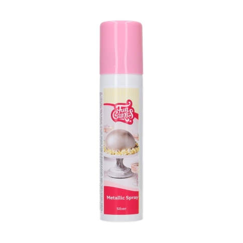 FunCakes Metallic Spray silber
