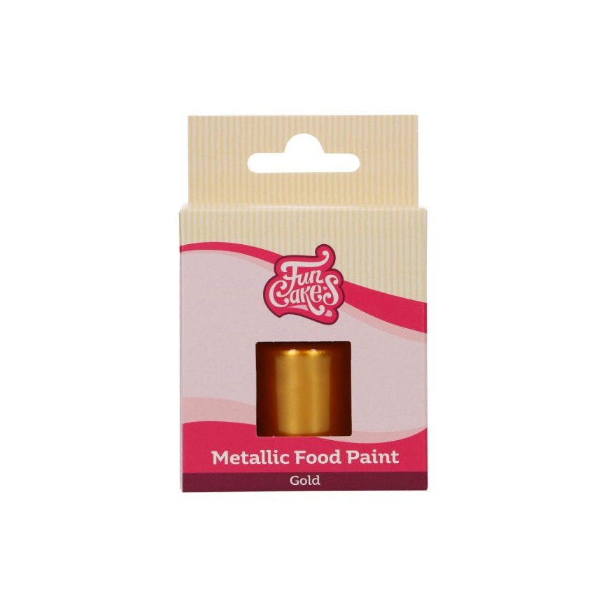 FunCakes Paint - metallic gold