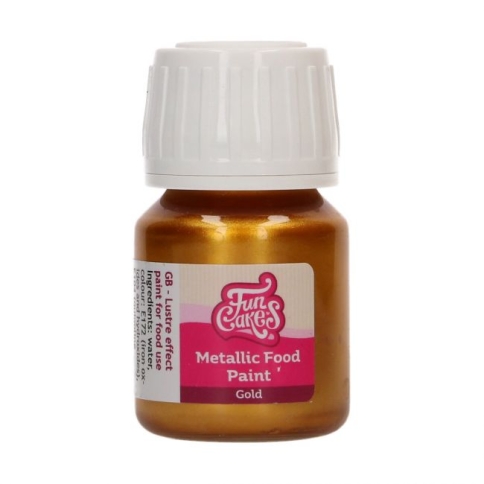 FunCakes Paint - metallic gold