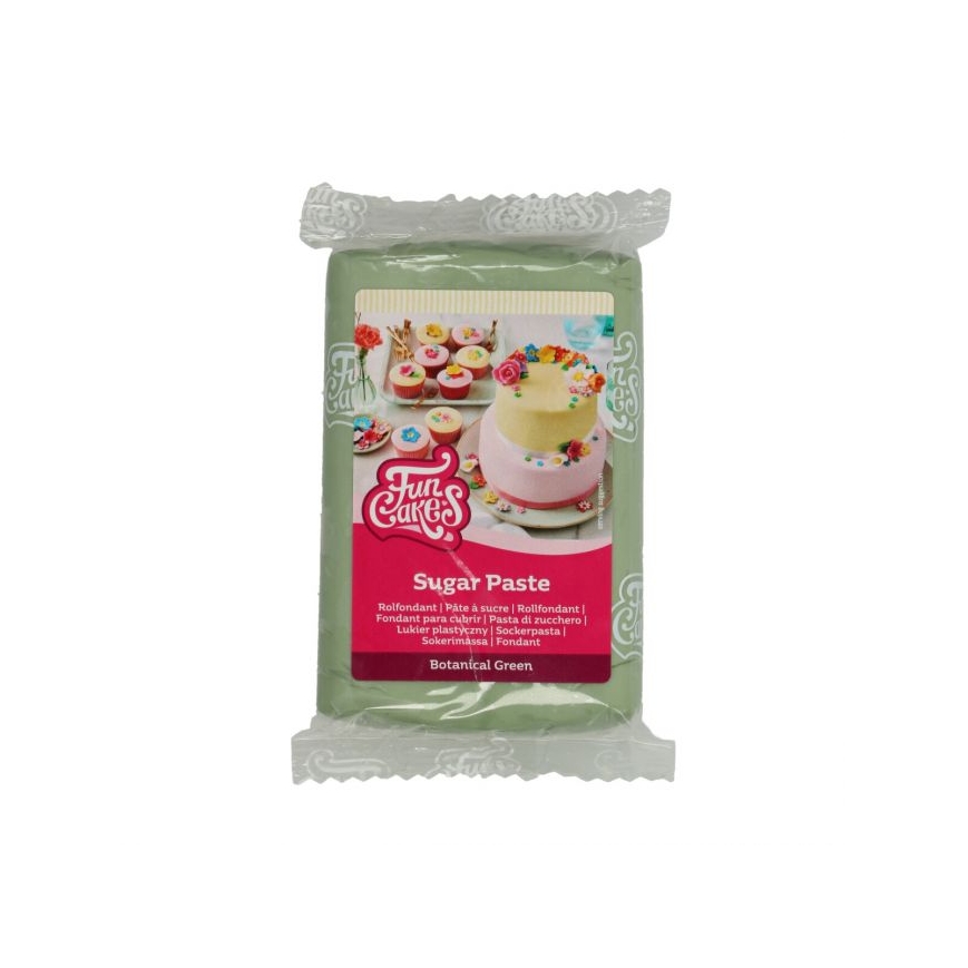 Rollfondant Botanical Green
