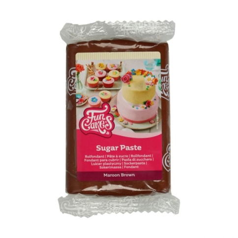 Rollfondant Maroon Brown