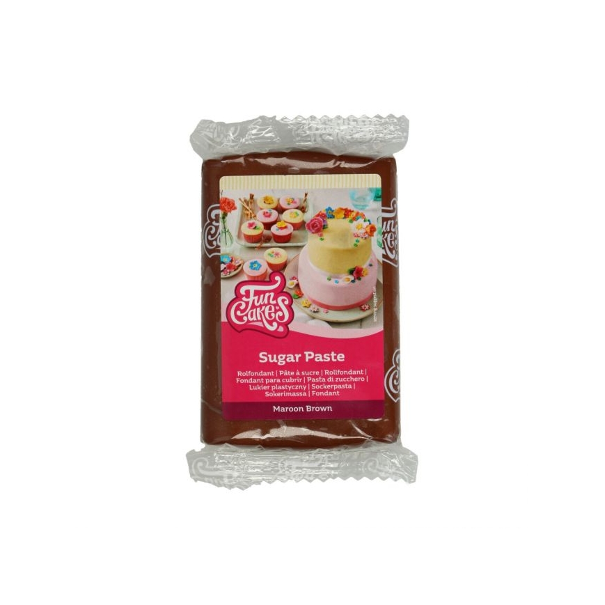 Rollfondant Maroon Brown