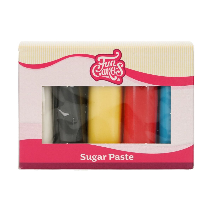 Rollfondant Multipack Primary Colors