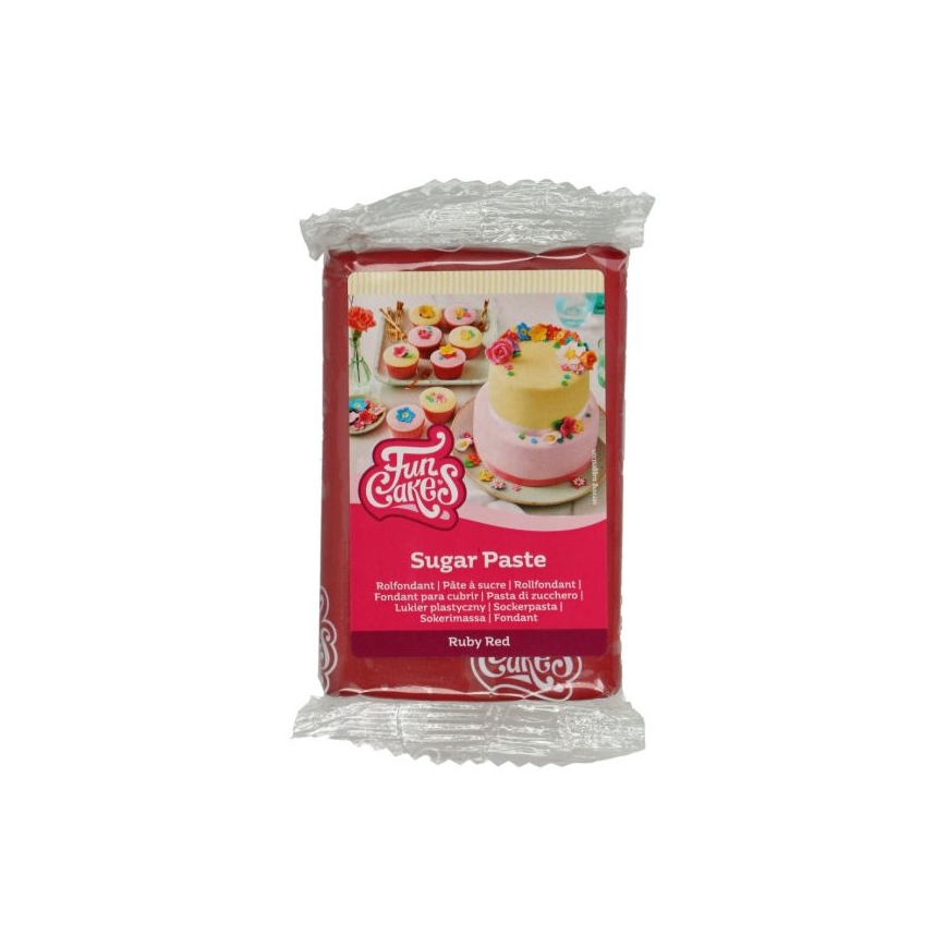 Rollfondant Ruby Red