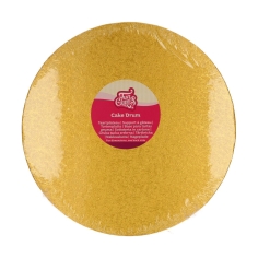 Tortenplatte rund gold 30 cm