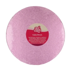 Tortenplatte rund pink 25cm