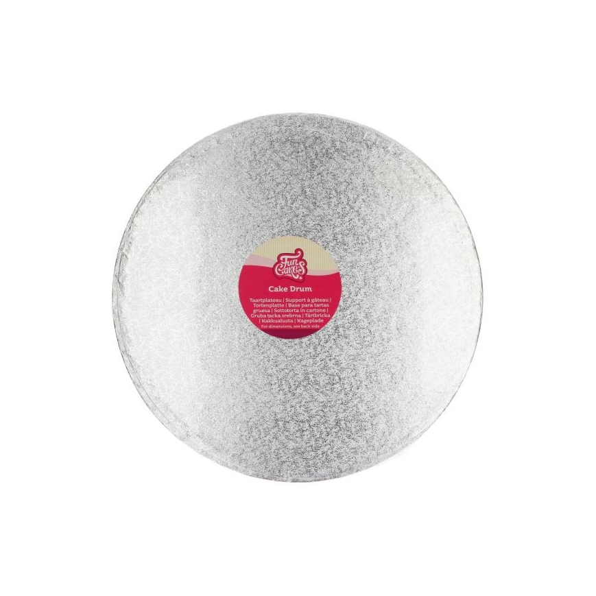 Tortenplatte rund silber 40cm