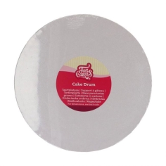 Tortenplatte rund weiss 25 cm