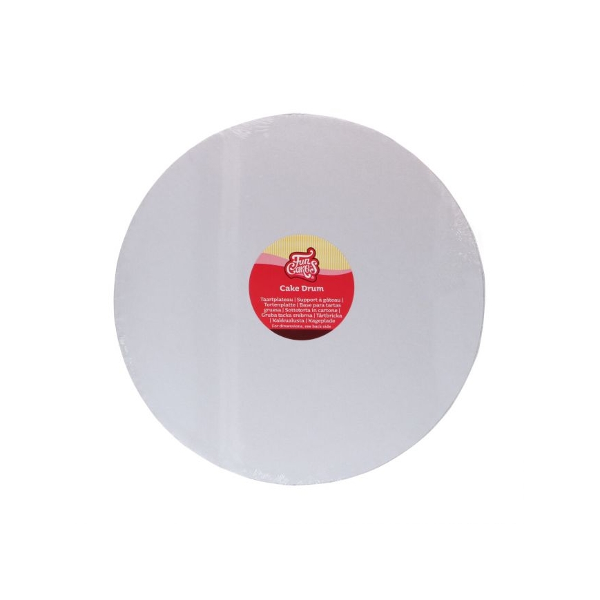 Tortenplatte rund weiss 40cm