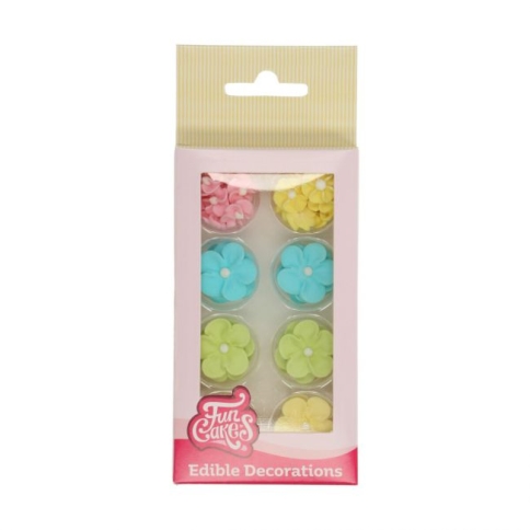 Zuckerdeko - Blümchen bunt