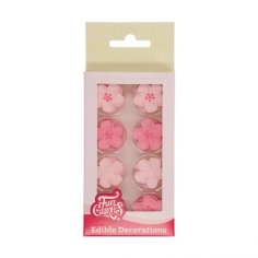 Zuckerdeko - Blümchen pink