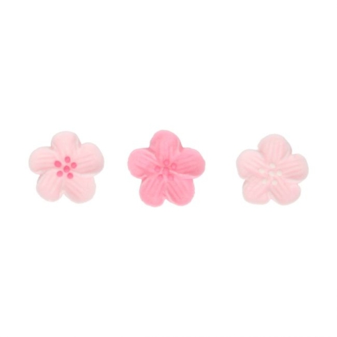 Zuckerdeko - Blümchen pink