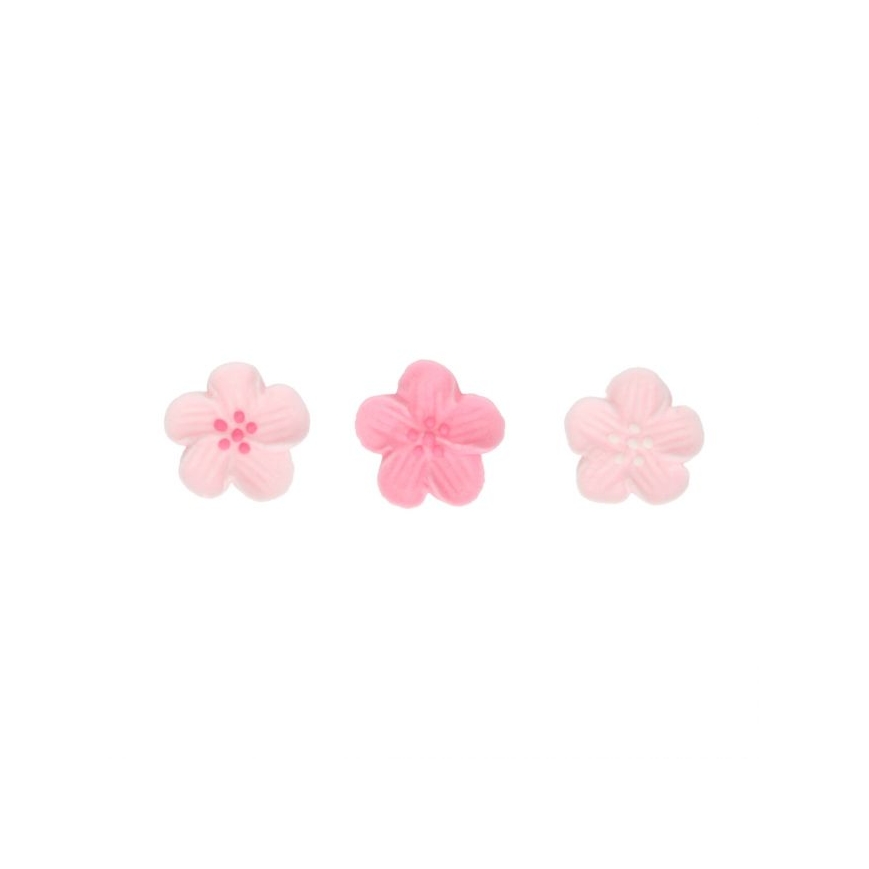 Zuckerdeko - Blümchen pink