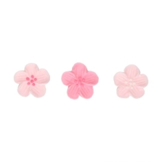 Zuckerdeko - Blümchen pink