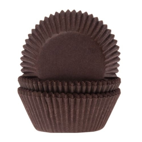 Cupcakeförmchen braun