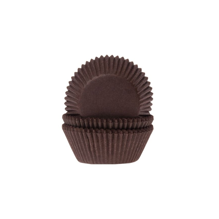 Cupcakeförmchen braun
