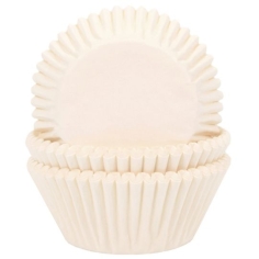 Cupcakeförmchen elfenbein