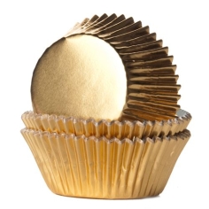 Cupcakeförmchen gold