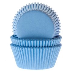 Cupcakeförmchen hellblau