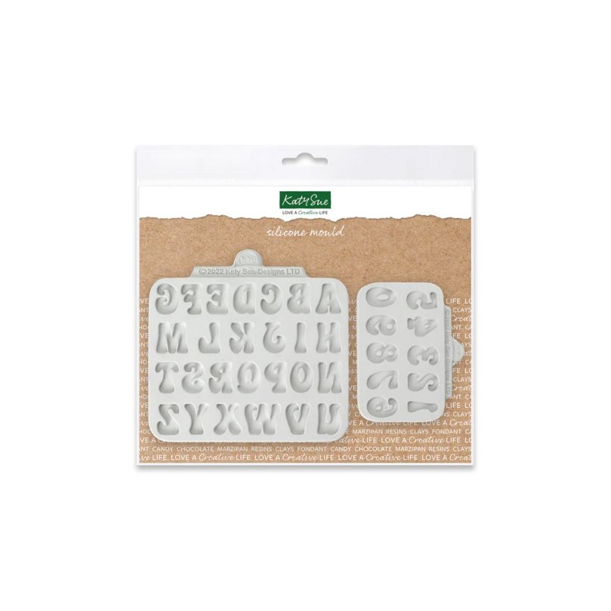 Silikonform Buchstaben