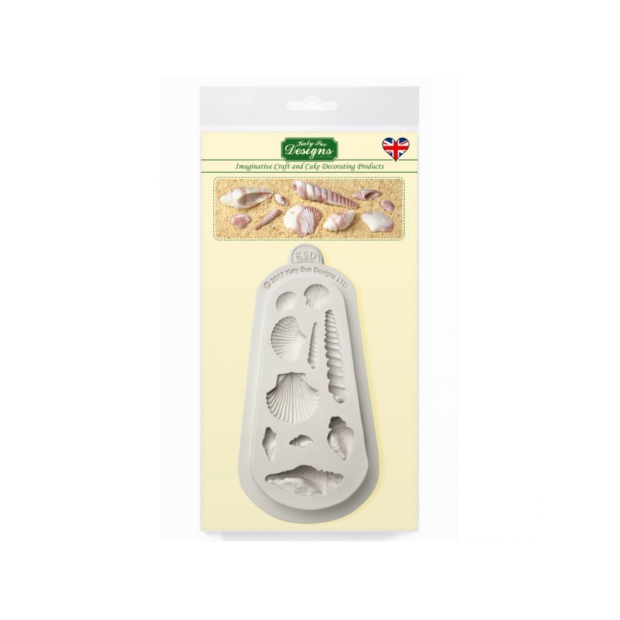 Silikonform Muscheln gross