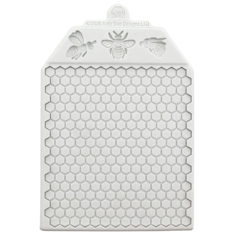 Silikonform Waben und Bienen