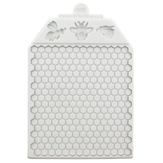 Silikonform Waben und Bienen