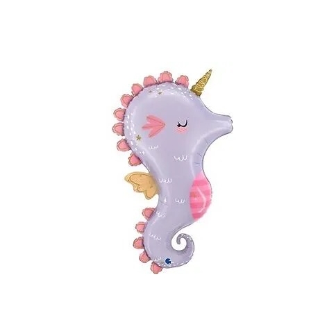 Folienballon Magical Seahorse