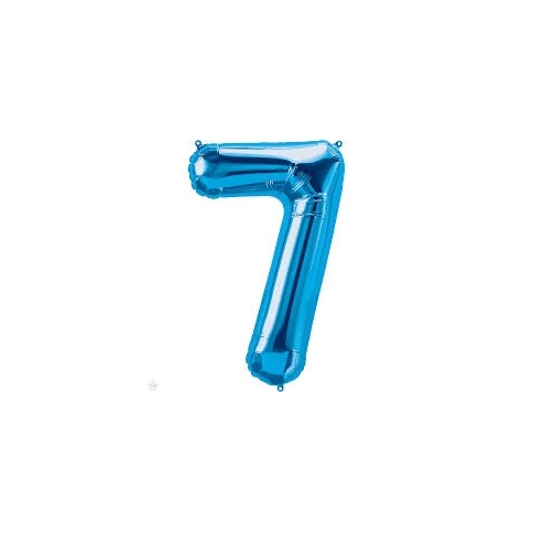 Folienballon Nummer 7