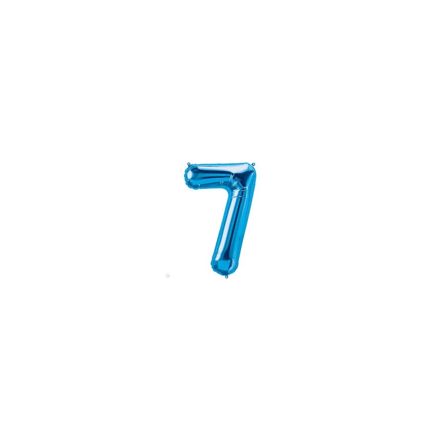 Folienballon Nummer 7