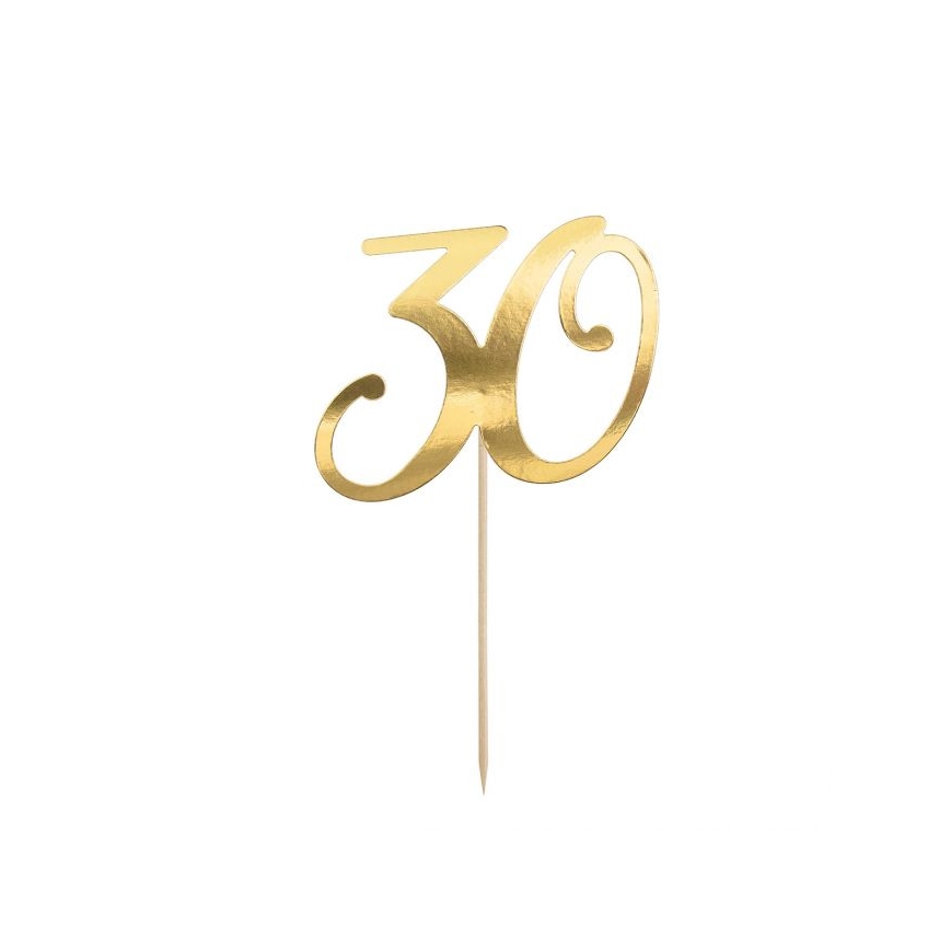 Cake Topper - 30