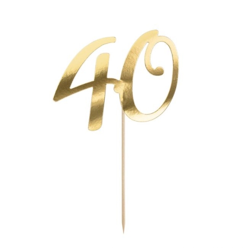 Cake Topper - 40