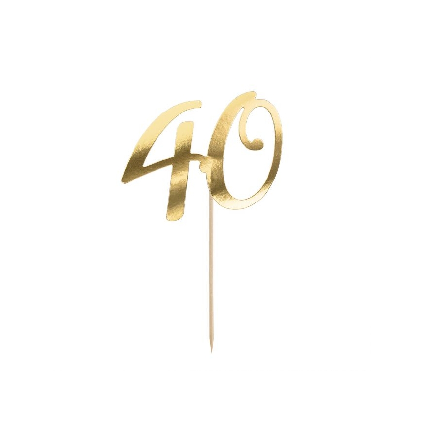 Cake Topper - 40