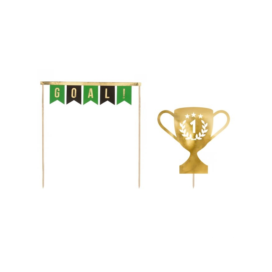 Cake Topper - Fussball