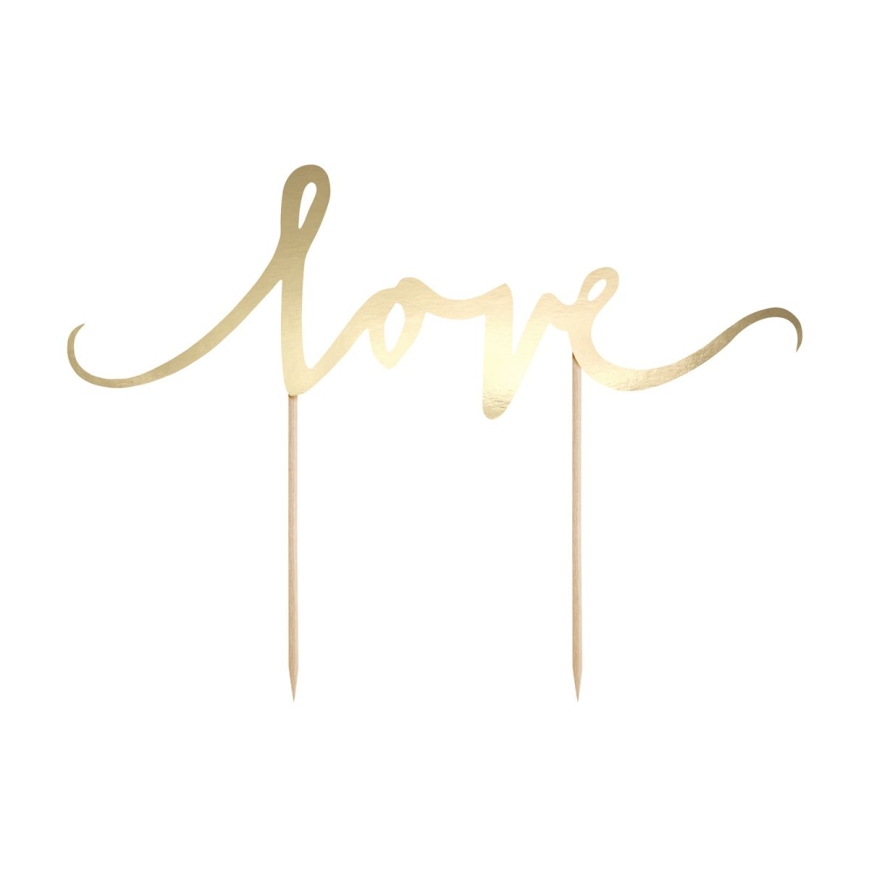 Cake Topper - love