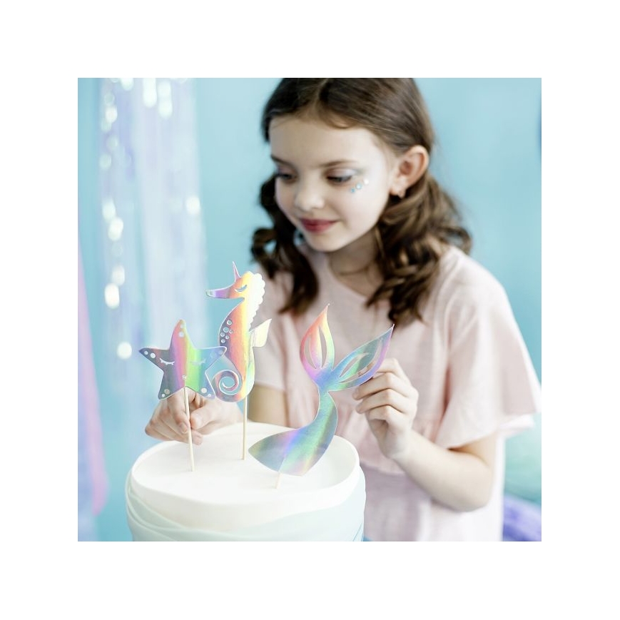 Cake Topper - Meerjungfrau