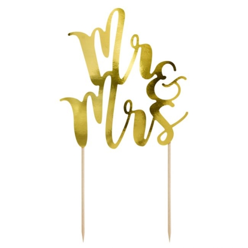 Cake Topper - Mr&Mrs