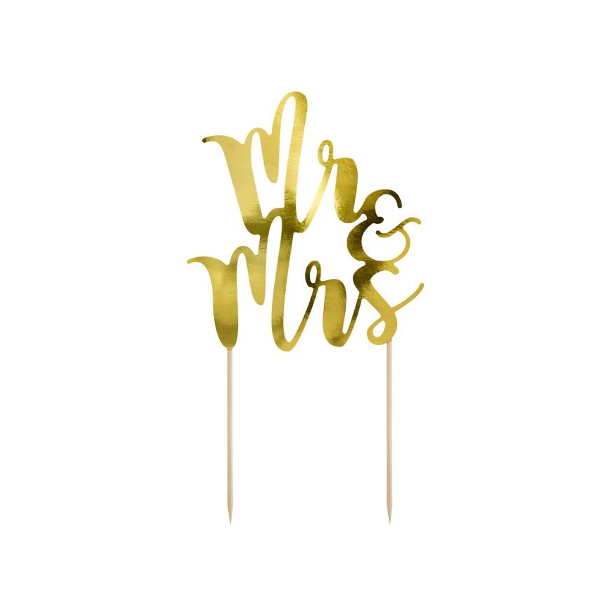 Cake Topper - Mr&Mrs